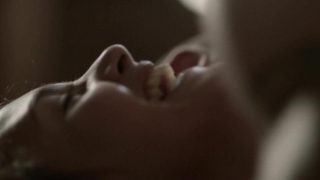 Nude video with Hannah Ware scene from Boss s01e03 (2012)