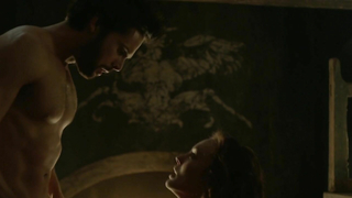 Nude video with Laura Haddock scene from Da Vinci's Demons s01 (2013)