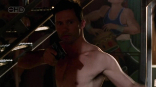 Nude video with Gabrielle Anwar scene from Burn Notice s01e07 (2007)