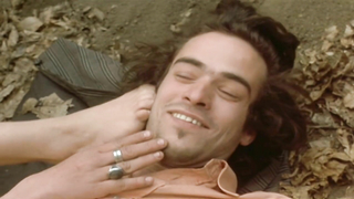 Nude video with Rona Hartner scene from Gadjo dilo (1997)