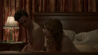Энн Бергстедт Джорданова эротическая сцена из Подпольной империи s03e06 (2012)