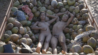 Dandara de Morais çıplak, Ventos de Agosto'dan (2014) seks sahnesi