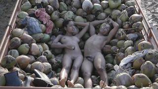 Dandara de Morais çıplak, Ventos de Agosto'dan (2014) seks sahnesi