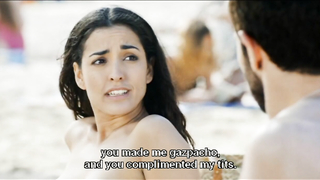 Nude video with Inma Cuesta scene from Primos (2011)