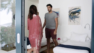 Kacey Barnfield çıplak, Kan Portakalı (2016) filminden seks sahnesi