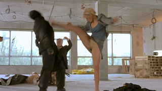 Nude video with Emma Sjoberg , scene from Taxi 2 (2000)