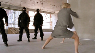 Nude video with Emma Sjoberg , scene from Taxi 2 (2000)