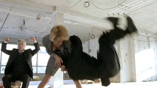 Nude video with Emma Sjoberg , scene from Taxi 2 (2000)