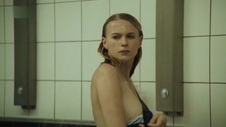 Nude video with Jeanne Goursaud , scene from Die Mutter des Morders (2015)