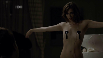 Isabel Wilker çıplak, O Negocio s02'den (2014) seks sahnesi