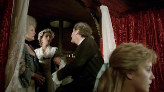 Nude video with Annie Belle , scene from La nuit de Varennes (1982)
