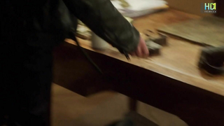 Nude video with Gaelle Bona , scene from Bleu catacombes (2013)