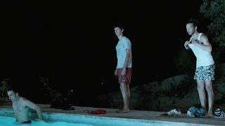 Nude video with Louise Bourgoin , scene from L'autre monde (2010)