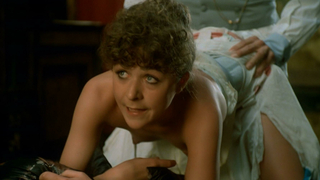 Nude video with Anne Bennent , scene from Swann in Love (1984)