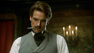 Nude video with Anne Bennent , scene from Swann in Love (1984)