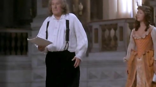 Nude video with Sophie Marceau , scene from Marquise (1997)