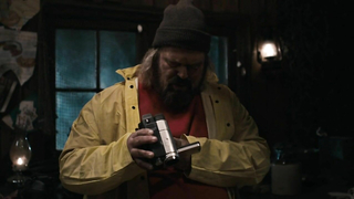 Nude video with Sarah Agor and Charlayne DeVillier , scene from Hatchet 2 (2010)