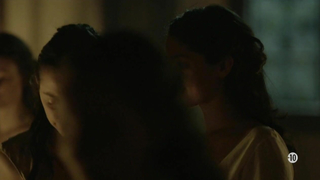 Nude video with Anne, scene fromSophie Franck and Annelise Hesme , scene from Inquisitio s01e03, scene from06 (2012)
