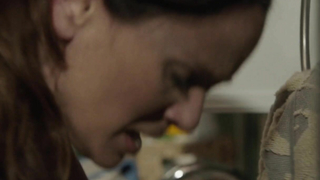 Sarah Wayne Callies nuda, scena di sesso da Colony s01e03 (2016)