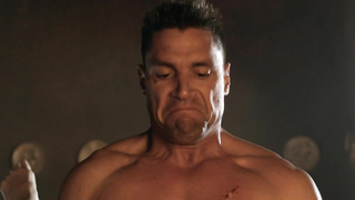 Nude video with Lucy Lawless , scene from Spartacus: Blood and Sand s01e08 (2010)