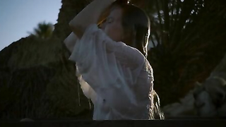 Nicole Kidman Queen Of The Desert (2016) filminden çıplak, erotik sahne