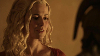 Nude video with Lucy Lawless , scene from Spartacus: Blood and Sand s01e03, scene from04 (2010)
