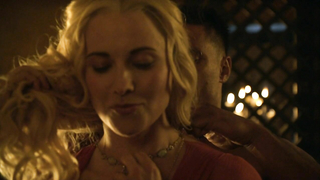 Nude video with Lucy Lawless , scene from Spartacus: Blood and Sand s01e03, scene from04 (2010)