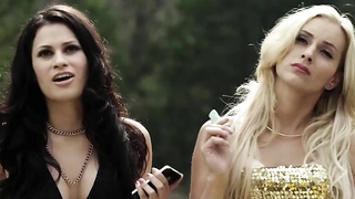 Nude video with Vanessa Velacruz and Nikki Seven , scene from Lumberjack Man (2015)