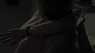 Патрисия Кларксон обнаженная, сцена секса из фильма «Учимся водить машину» (2014)