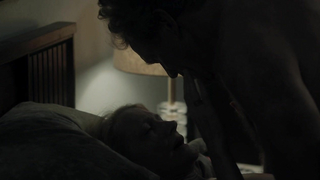 Патрисия Кларксон обнаженная, сцена секса из фильма «Учимся водить машину» (2014)