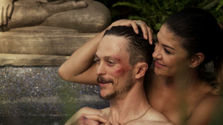 Nude video with Jessica Szohr sexy , scene from Kingdom s02e03 (2015)