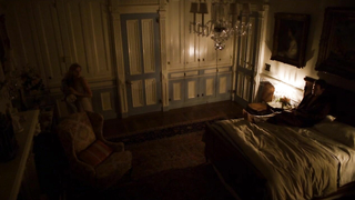 Juliet Rylance çıplak, The Knick s02e03'ten (2015) seks sahnesi