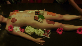 Nude video with Crystal Lo nude, Marla Malcolm nude , scene from Plus One (2013)