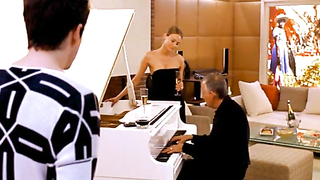 Nude video with Diane Kruger nude , scene from Mon idole (2002)