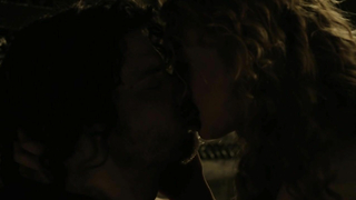 Nude video with Holliday Grainger sexy , scene from The Borgias s03e03 (2013)