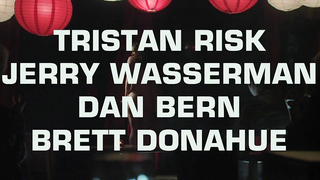 Tristan Risk çıplak, The Editor'dan (2014) sahne