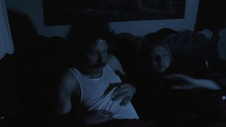 Sheila E. Campbell çıplak, The Editor'dan (2014) seks sahnesi