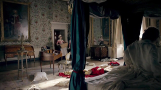 Natalie Dormer nue, scène de sexe de The Scandalous Lady W (2015)