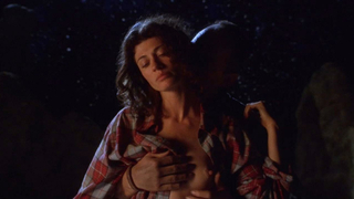 Nude video with Caprice Benedetti nude , scene from Slow Burn (2000)