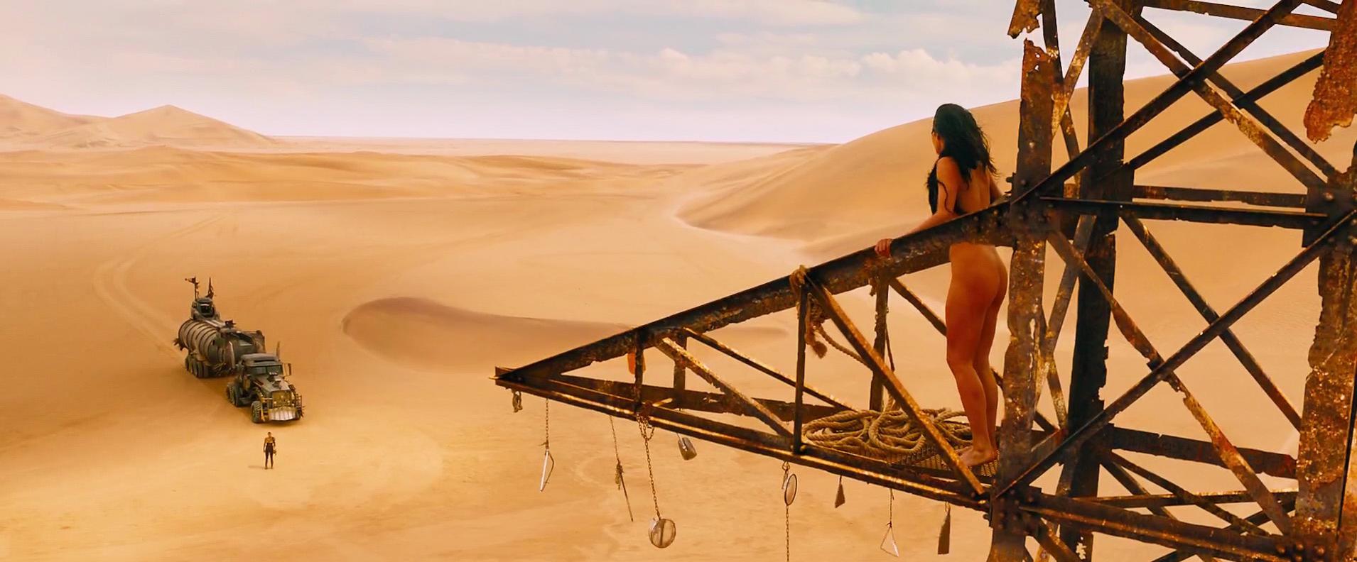 Nude video with Megan Gale nude , scene from Mad Max: Fury Road (2015)