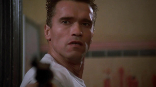 Gretchen Palmer nackt, Szene aus Red Heat (1988)