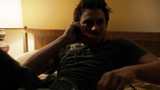 Nude video with Rosamund Pike sexy , scene from Return to Sender (2015)