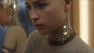 Nude video with Alicia Vikander nude , scene from Ex Machina (2015)