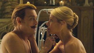 Gwyneth Paltrow sexy, Emily Lawrence sexy, Sexszene aus Mortdecai (2015)