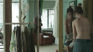 Гитте Витт обнаженная, сцена секса из фильма «Лунатик» (2014)