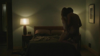 Гитте Витт обнаженная, сцена секса из фильма «Лунатик» (2014)