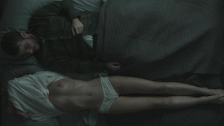 Гитте Витт обнаженная, сцена секса из фильма «Лунатик» (2014)