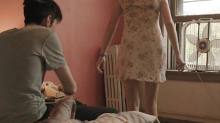 Nude video with Kim Shaw nude , scene from Animals (2014)