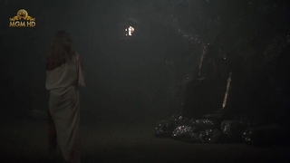 Sandahl Bergman çıplak, She (1982) filminden bir sahne