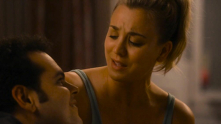 Nude video with Kaley Cuoco sexy , scene from The Wedding Ringer (2015)